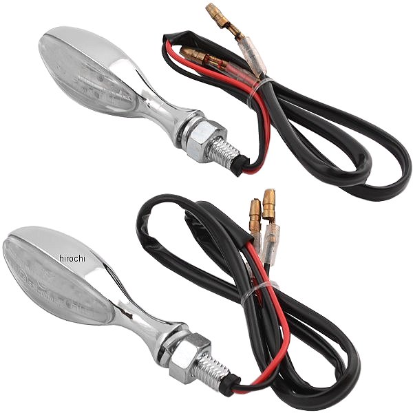 LEDウインカー 魚雷 クローム