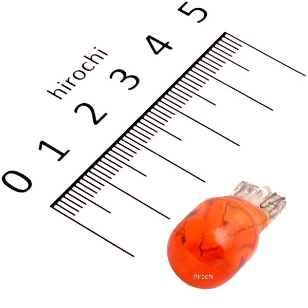 ウインカー用ウェッジ球 ウェッジバルブ T13 アンバー 12V10W (1個売り)