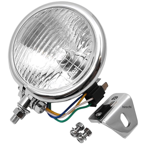 ロード系 ヘッドライトキット 4.5ベーツタイプヘッドライト ・グラストラッカー/ビッグボーイ/バ