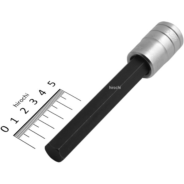 12.7sq ロングヘキサゴンビットソケット 14mm