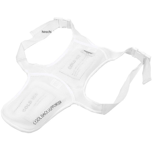 AK-081 クールバックサポーター ホワイト フリーサイズ