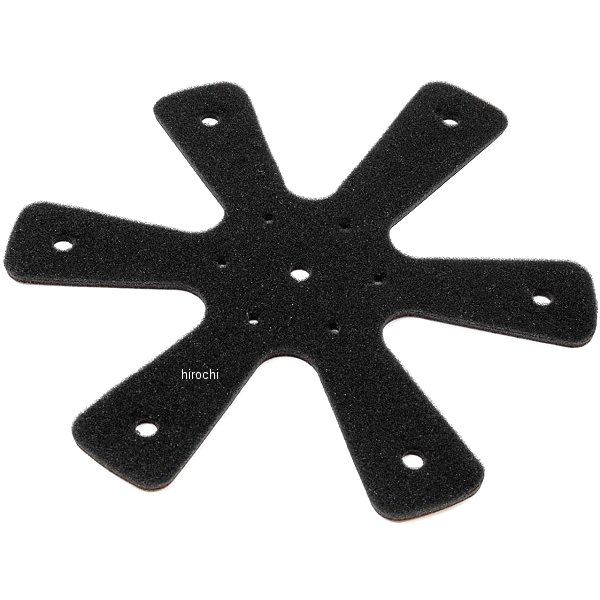 ヘルメット スペーサー グレー 6mm