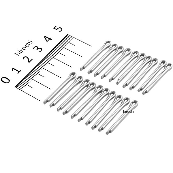 割りピン（スチール） 2.5×20mm 20個入り