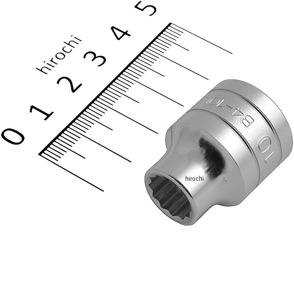 12.7sq ソケット(12角) 10mm