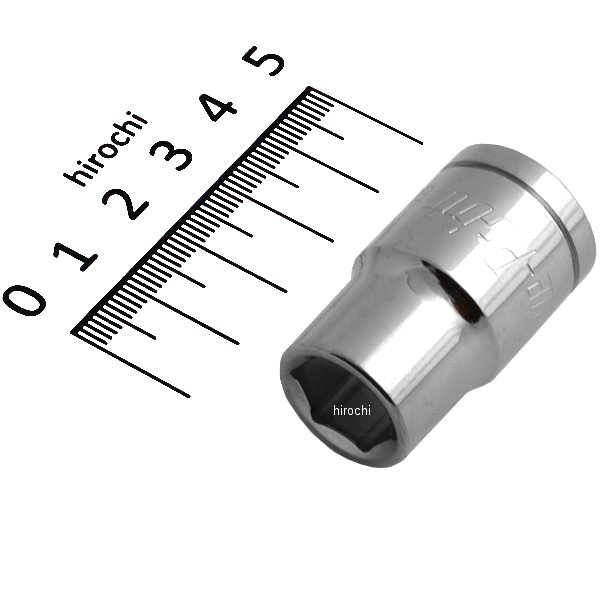 ブルーポイント 1/2インチ シャロー ソケット 6角 1/2インチ 長さ1-1/2インチ