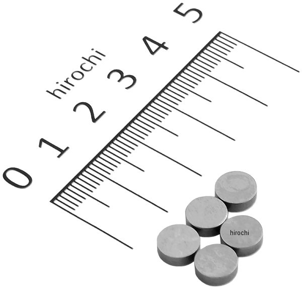 バルブシム(5個入り) 7.48mmX2.45mm