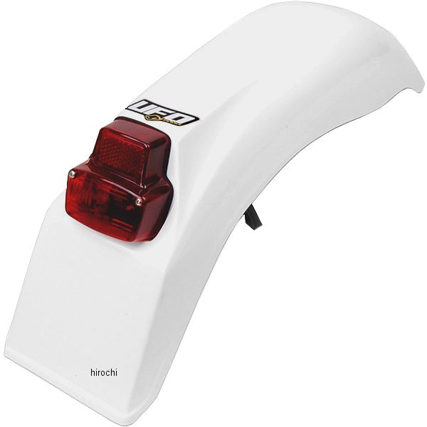 リアフェンダー 12V 21/5W テールライト付き 汎用 白