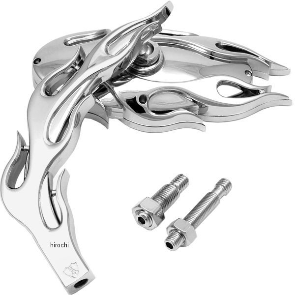 ミラー フレイム クローム 左