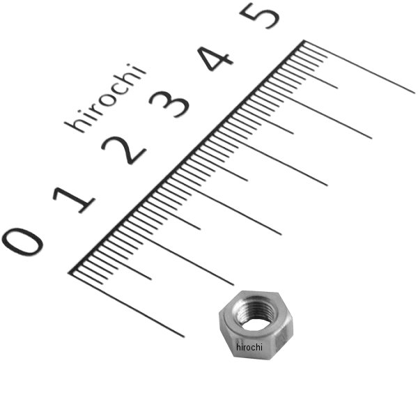 チタン合金製タペットアジャスティングナット 1個