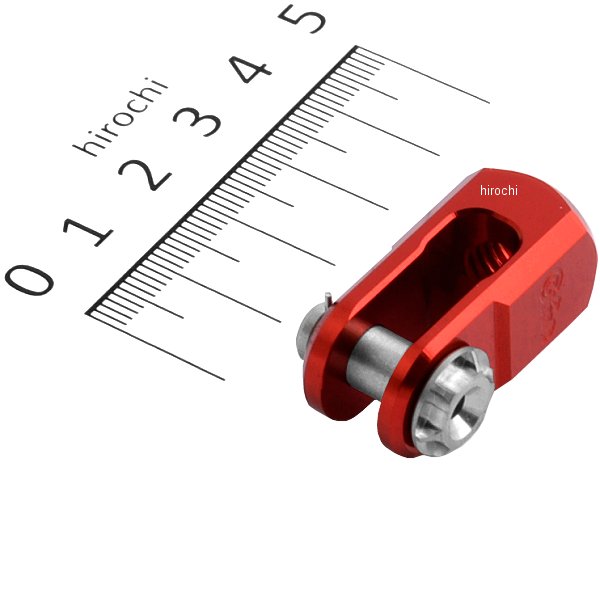 アルミビレット マスターエンド レッド