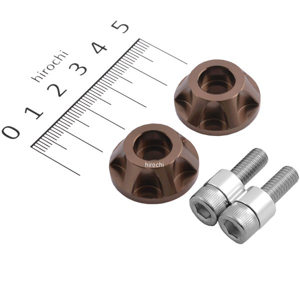 アッパーカウルキャップホルダー NASAタイプ ZZR1100D 2個入り チタン