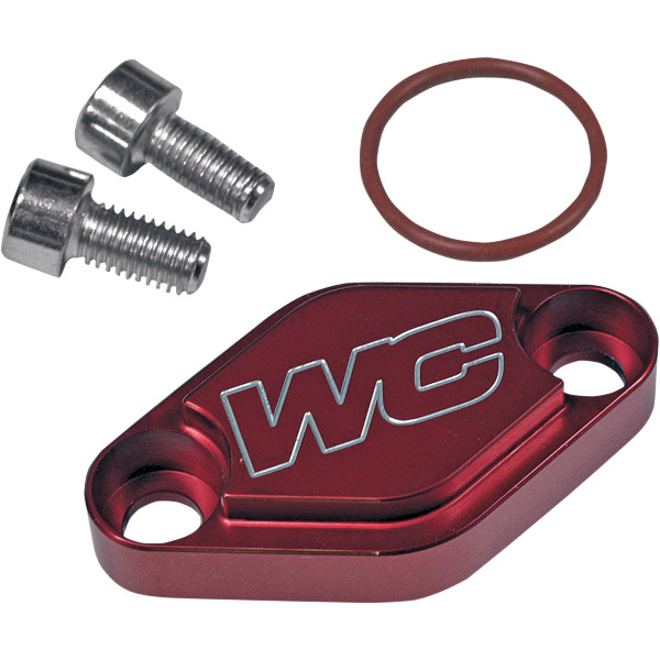 パーキング ブレーキ プレート 87年-10年 ホンダ、ヤマハ 赤