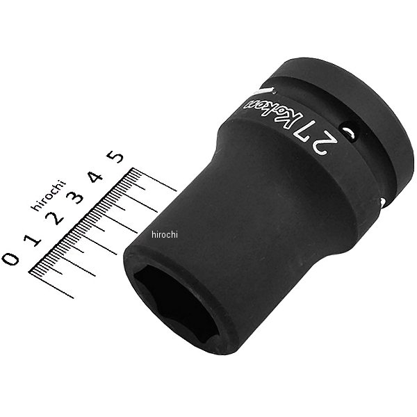 1インチsq 薄肉インパクトセミディープソケット 27mm