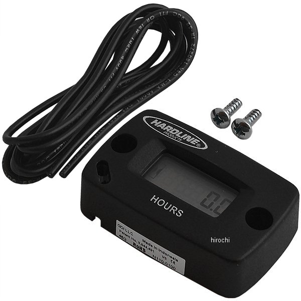 アワーメーター ログブック付き 黒