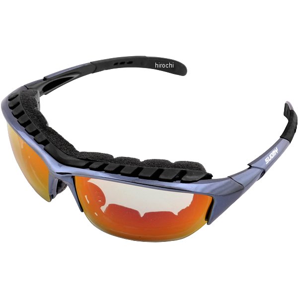 サングラス グリッターブラック フリーサイズ グリーンレボレンズ