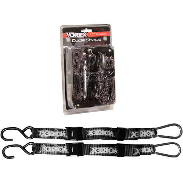 ボルテックス(Vortex) 幅 1.5インチ(37.5mm) タイダウン 耐荷重449kg (左右ペア)