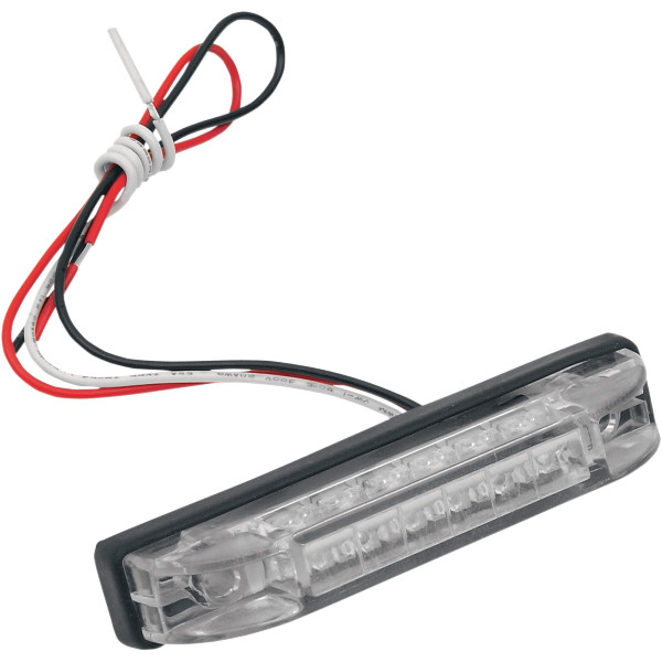 LED 6インチ(152mm) テイルライト クリア/赤