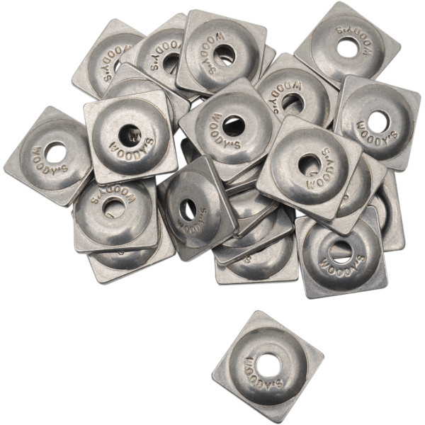 サポートプレート 5/16インチスタッド ナチュラル (24個入り)