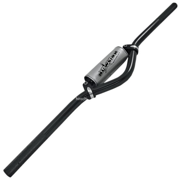 ハンドルバー 0°アルミ 黒