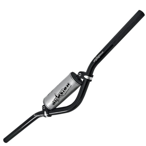 ハンドルバー 4°アルミ 黒