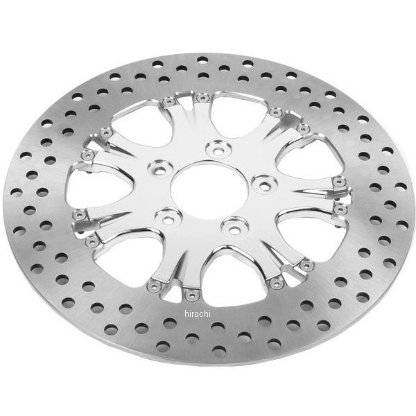 ブレーキローター 11.8インチ フロント 左または右 ヒーゼン クローム