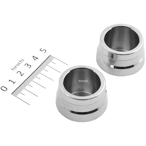 アルミアクスルライダー フロント メッキ 2個1セット モンキー