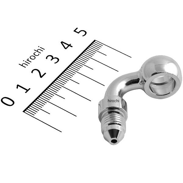 バンジョー 3/8インチ(9.5mm)/ 10mm #3 オス, 90°