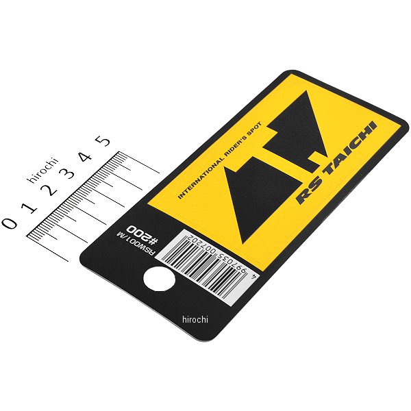 Tマーク ステッカー 黄色/黒 LLサイズ