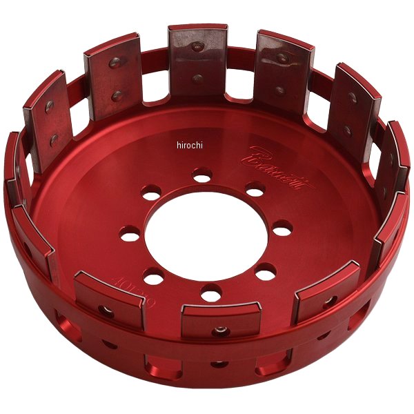 クラッチバスケット 全年式 ドゥカティ(6速乾式クラッチ車) 赤