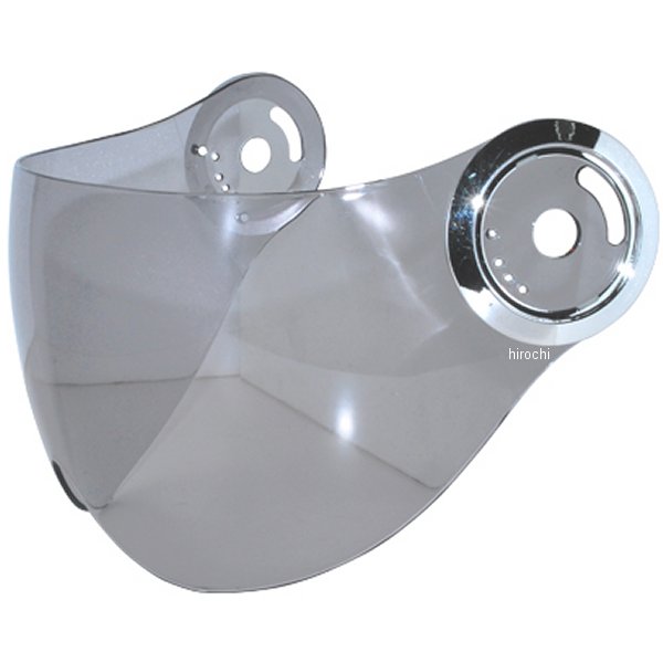 シールド パイロットジェットヘルメット 用 セミスモーク フリーサイズ (ショート)