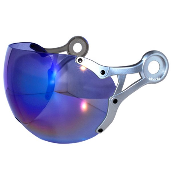 シールド シールド付きジェットヘルメット 用 青