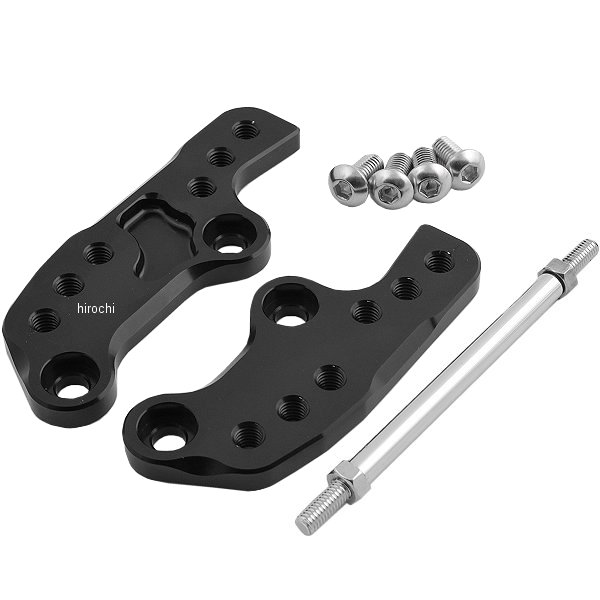 ステップアッププレート 08年-16年 ニンジャ 250、Z250 黒