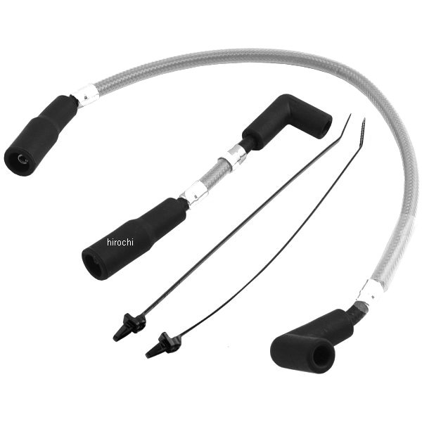 8mm プラグコード 00年-17年 ソフテイル スターリングクロマイト