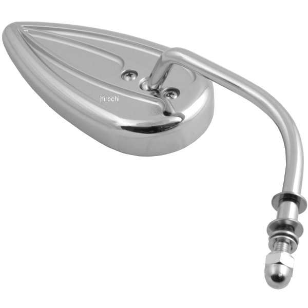 ミラー ティアドロップ クローム 右