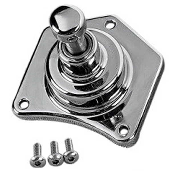 カスタムサイクル スターターソレノイド ボタン 1.2KW/1.4KW クローム