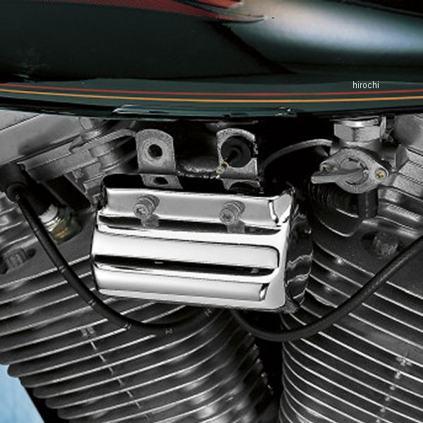 コイル カバー ビレット クローム 84年-94年、99年 FXR