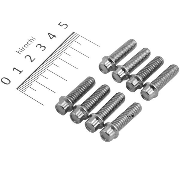 Machine ボルトキット リフターベース 77年-99年 1/4"-20 (8個入り)