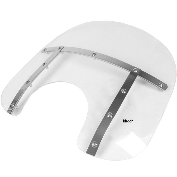 ウインドシールド ファット 13インチ高/ライト幅7インチ クリア