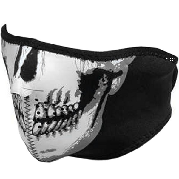 ハーフフェイスマスク スカルフェイス