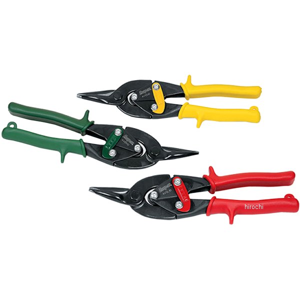 金切り鋏 ストレート ジョー 3個セット