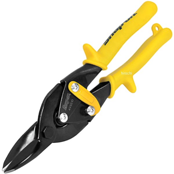 金切り鋏 ストレート ジョー ストレート Cut イエロー ハンドル