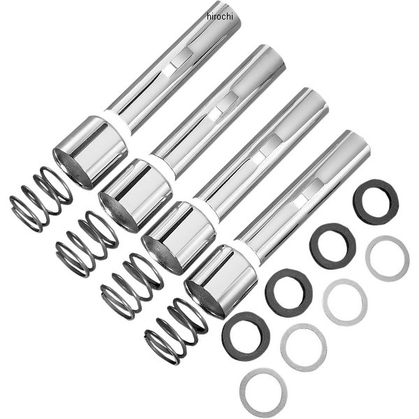 Machine プッシュロットチューブキット アッパーカバー 84年-99年 Big Twin