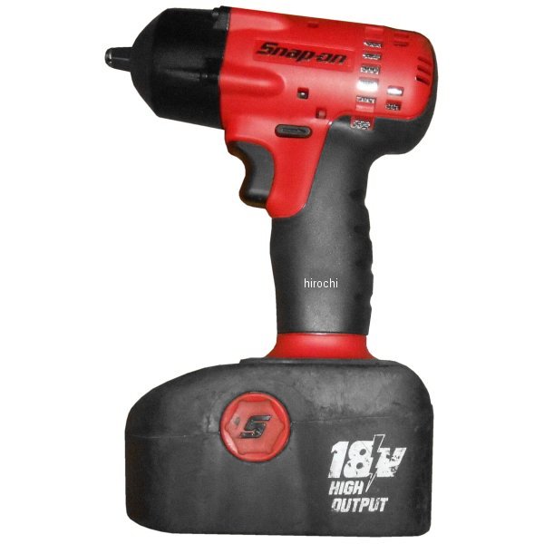 インパクト レンチ コードレス 18 V スライドオン バッテリー 3/8" ドライブ (U.S仕様)