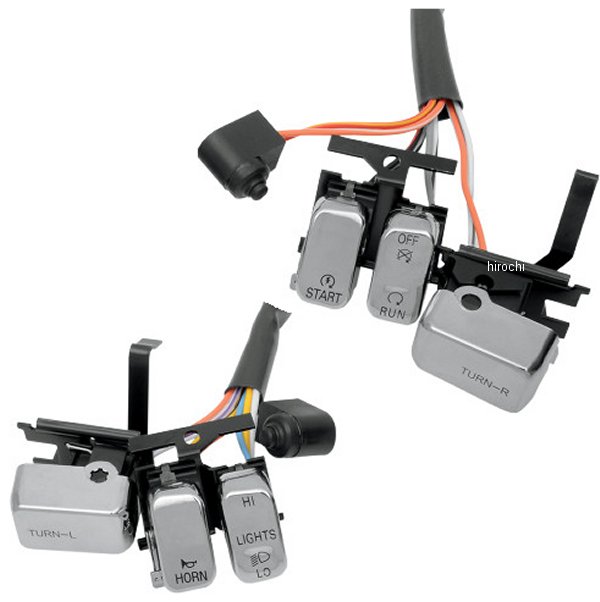 スイッチキット 96年-13年 ハーレー クローム