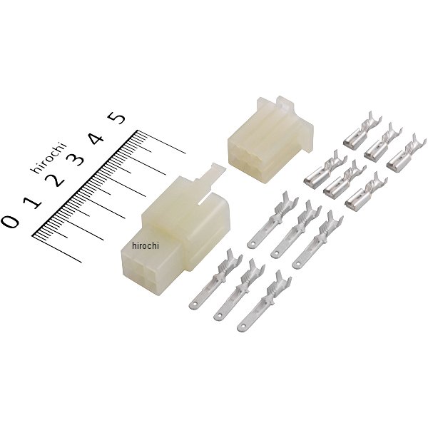端子・分岐パーツ カプラー6極(ロック付・110型)