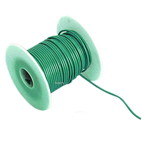 ワイヤー 16ゲージ 35フィート(10m) ロール 緑