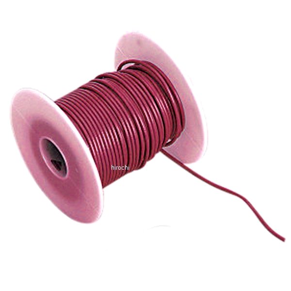 ワイヤー 16ゲージ 35フィート(10m) ロール 赤