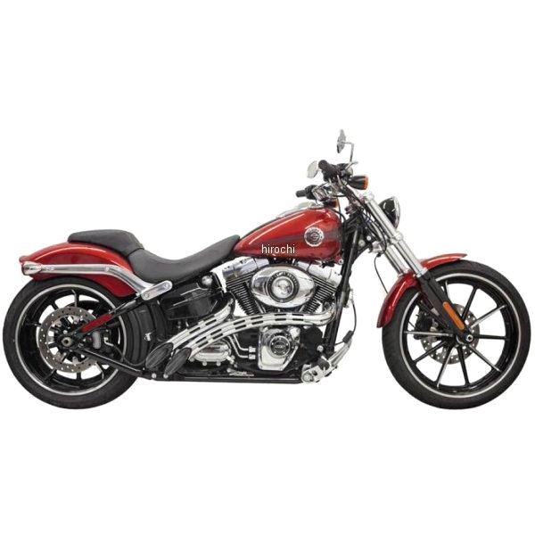 フルエキゾースト ラジアルスイープ 86年-17年 ソフテイル 黒/クローム