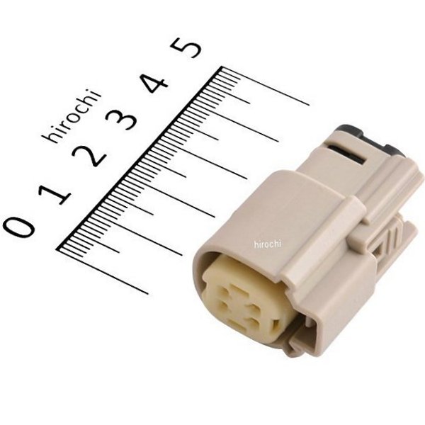 モレックス MX150 防水コネクター メス 4ピン 72444-07GY グレー