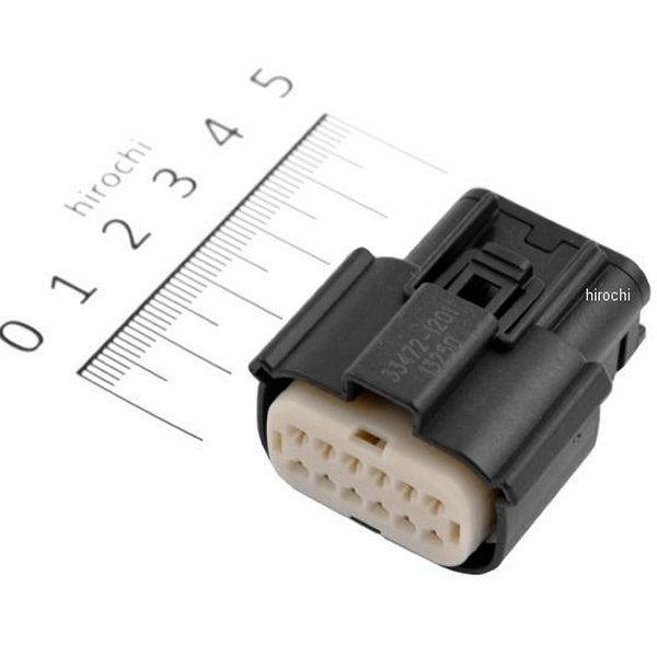 モレックス MX150 防水コネクター メス 12ピン 72487-07BK 黒